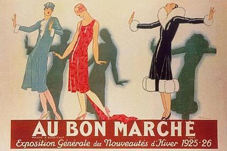 Старейший парижский универмаг Le Bon Marche