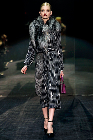 платье от Gucci осень-зима 2011-2012